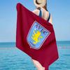 1PC Aston Villa Crest Design Beach Towel - Soft,  Absorbent Microfiber, Lightweight, Ideal for The Beach, Parties, Travel, Camping fan gifts