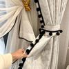 Жаккардовые шторы Блэкаут в стиле Даунтон Abbey - Ретро Французский Стиль Легкой Роскоши (2026)