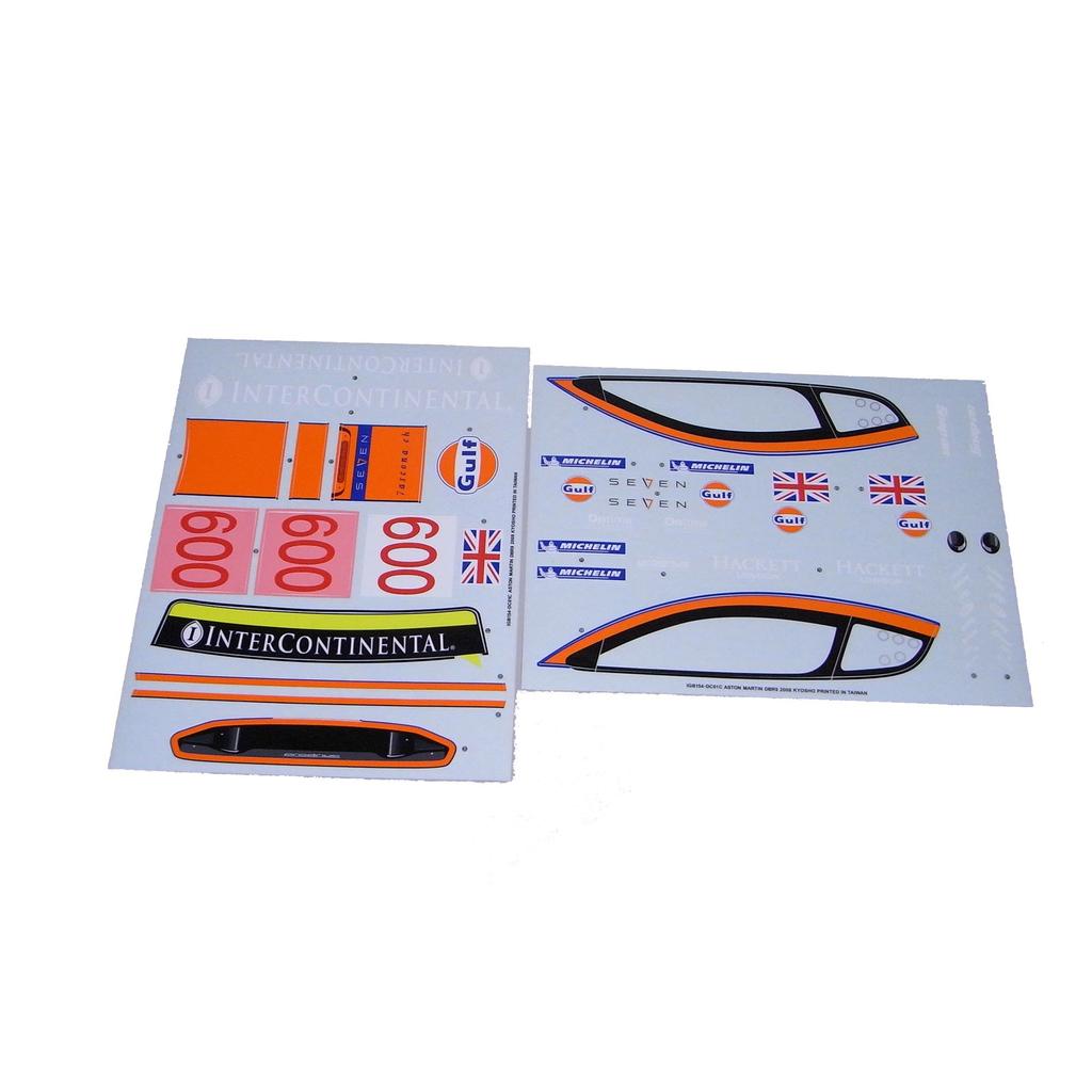 Наклейка спонсора Kyosho Martin Racing Le Mans Radio Control Parts (Астон ДБР9) ИГБ154-1