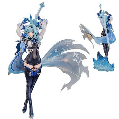18СМ Аниме Игра Genshin Impact Эула Лоуренс Фигурка Милая Крутая Аниме Модель Игрушки Подарки Коллекция Фигурка Действия Украшения ПВХ