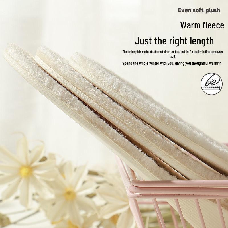 Height-Increasing Winter Fleece Insoles for Men and Women