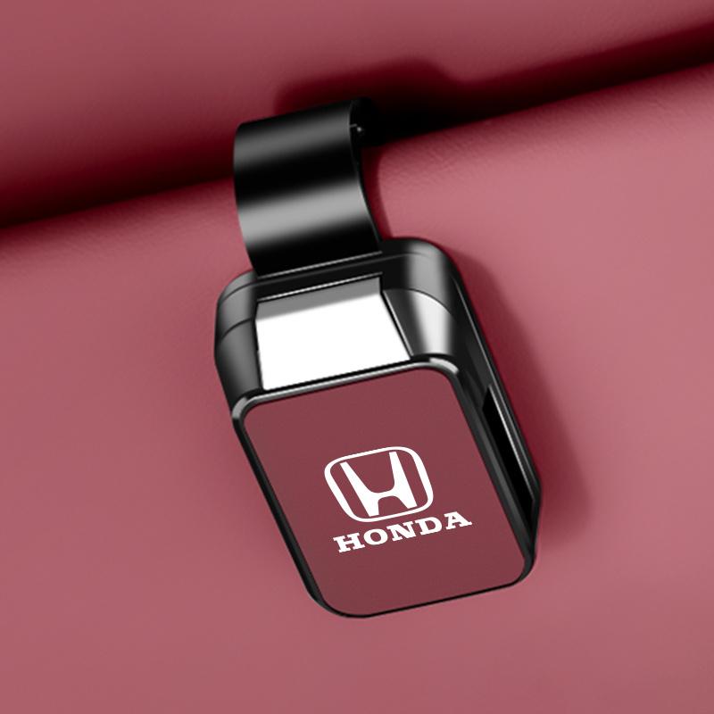 For Honda Civic Accord Fit City Vezel CR-V Odyssey Pilot Jazz HRV Car Sun Visor Glasses Holder Sunglasses Case Eyeglasses Clip