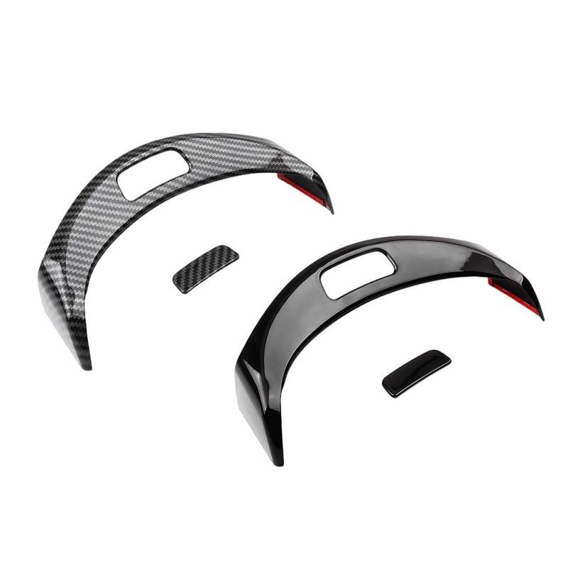 Car Decoration Armrest Box Button Sticker For Mercedes-Benz C E-Class C180L C200L GLC260L E300L 2015- Car Upgrade