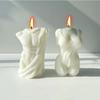 Sexy Female Candle Silicone Mold Muscle Man Body Resin Plaster Mould Human Woman Scented Candle Making Tools Home Decor Lover Gift