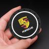 2Pcs Car Anti Slip Coaster Water Cup Accessories For Porsche Cayenne Macan 911 Gt3 918 928 944 968 Boxster Panamera