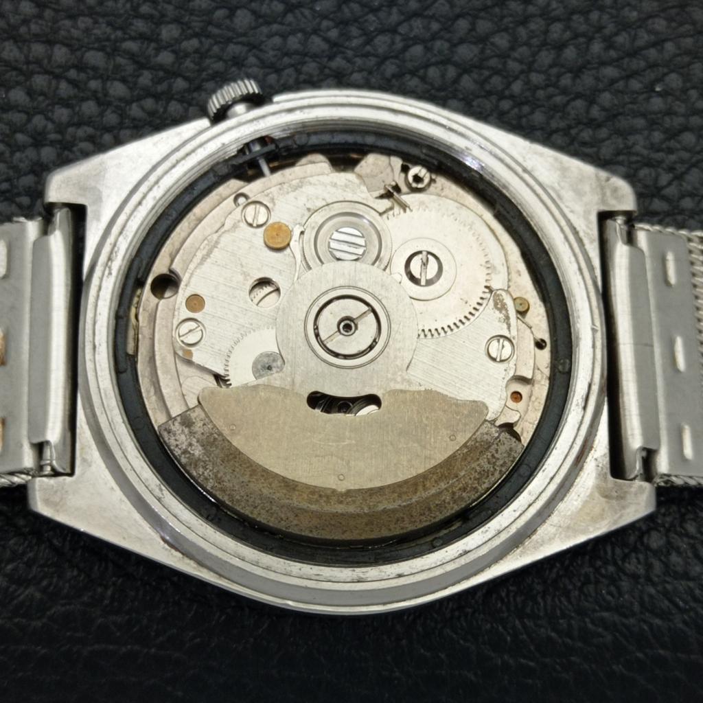 ЯПОНИЯ ВИНТАЖ SEIKO 5 АВТОМАТИЧЕСКИЕ МУЖСКИЕ ЧАСЫ АРАБСКИЙ ЗЕЛЕНЫЙ ЦВЕТ ЦИФЕРБЛАТА a701302-5