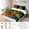 3-piece Butterfly Printed Down Duvet Cover (1 Пуховый пододеяльник+2 наволочки, Без наполнителя) Мягкий и удобный комплект постельного белья