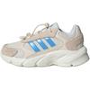 Adidas CRAZYCHAOS 2000 Suede Abrasion Resistant Low top Kids Lifestyle Shoes Ecru Kids' JH6688