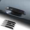 AIRSPEED Carbon Fiber Interior Door Handle Protector Sticker for Mini Countryman Customizable Garnish for a Stylish Easy Installation with Tape (U25,