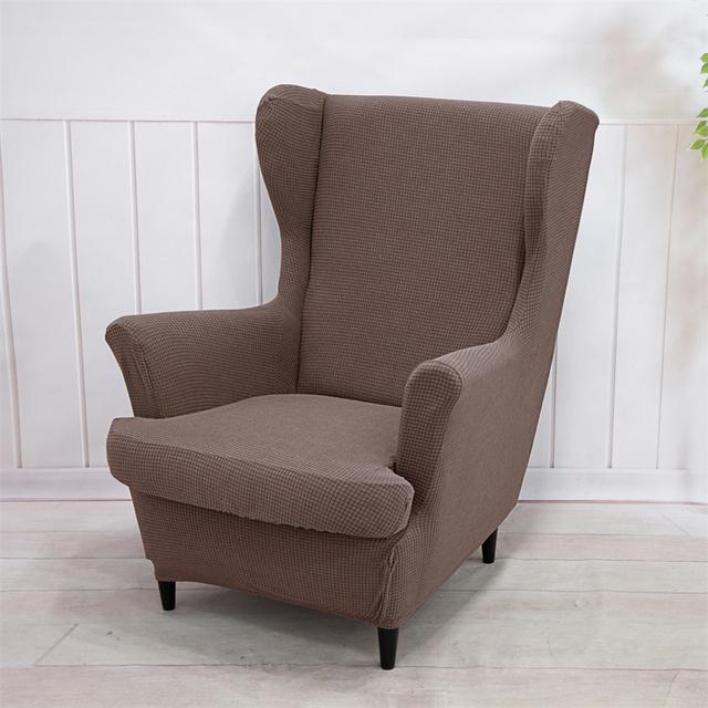 Чехлы на спинку стула из флиса с крылышками, водоотталкивающие эластичные чехлы на кресла с подушками, чехлы для одного дивана