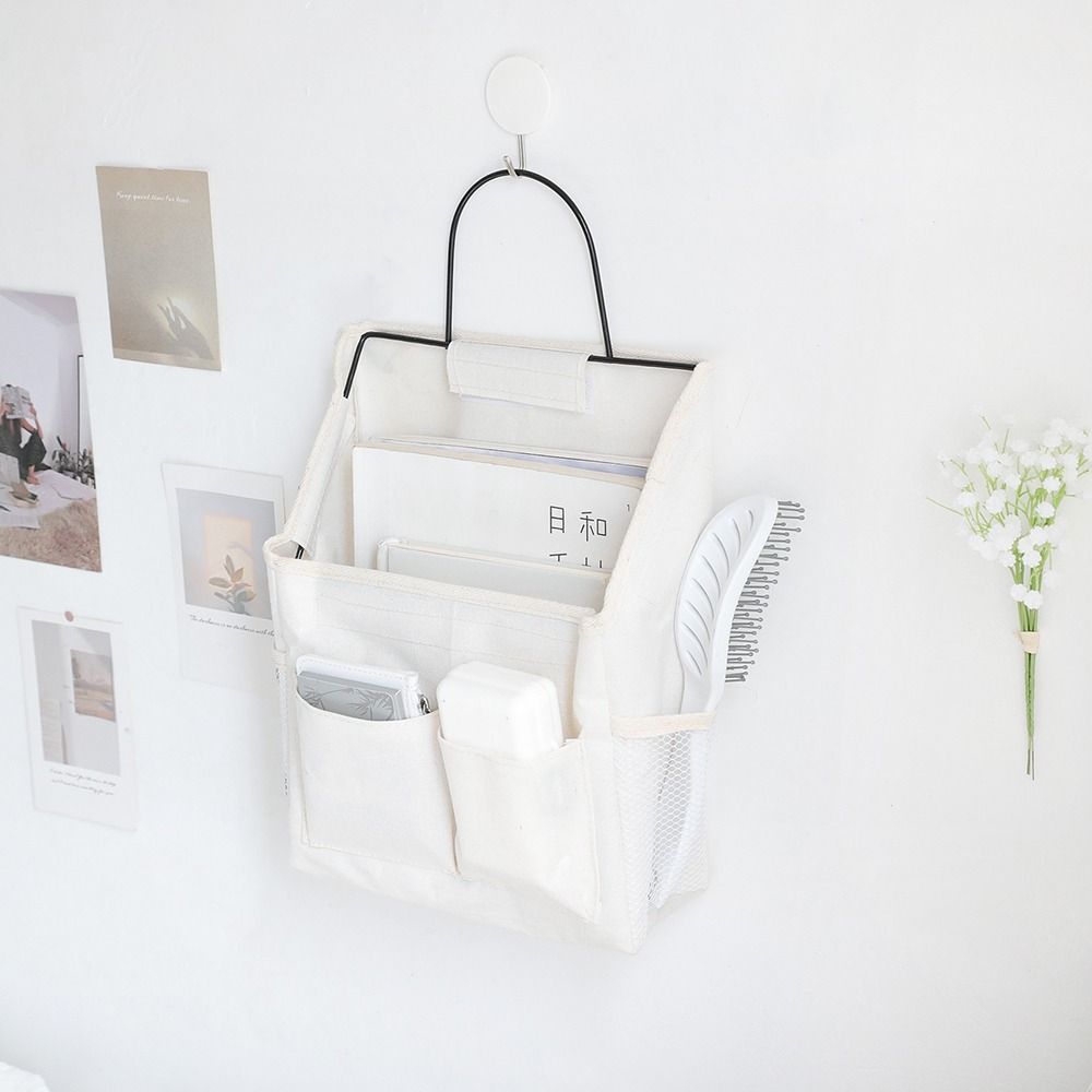 Водонепроницаемая сумка для хранения, настенный органайзер для кровати, переносная корзина для хранения мусора, домашняя корзина