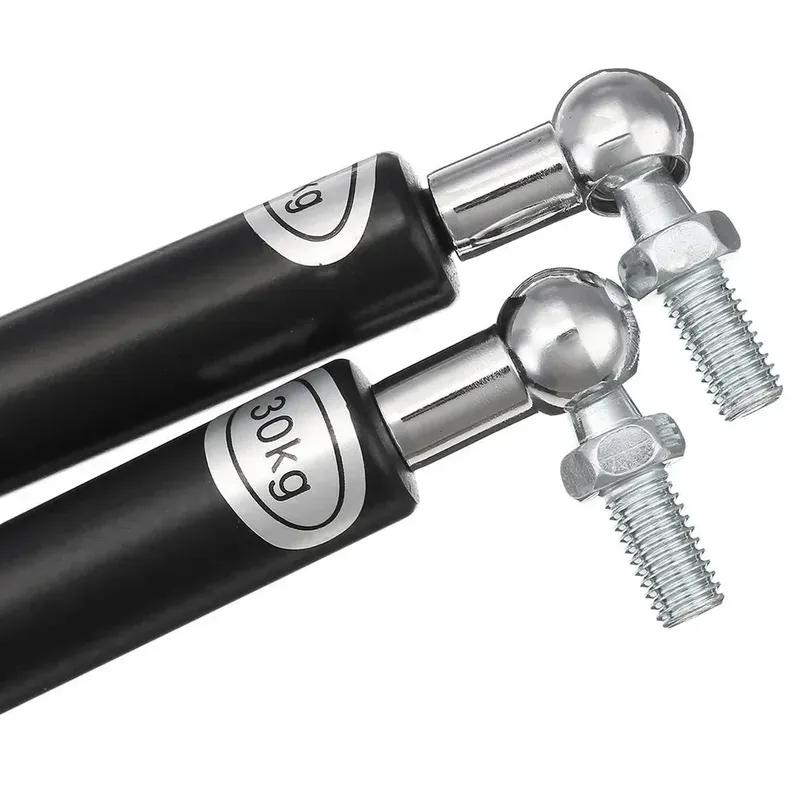 Комплект из 2 универсальных газовых амортизаторов 300N 235/255/325/445/585мм для поддержки подъема крышки, двери, окна, люка автомобиля, каравана, лодки, автобуса