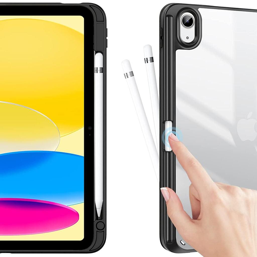 Прозрачный задний чехол для iPad 10th 2022 Air4 Air5 IPad Pro 11 Чехол 10 дюймов 2 8th 9 поколения ТПУ Мягкий силиконовый противоударный защитный чехол