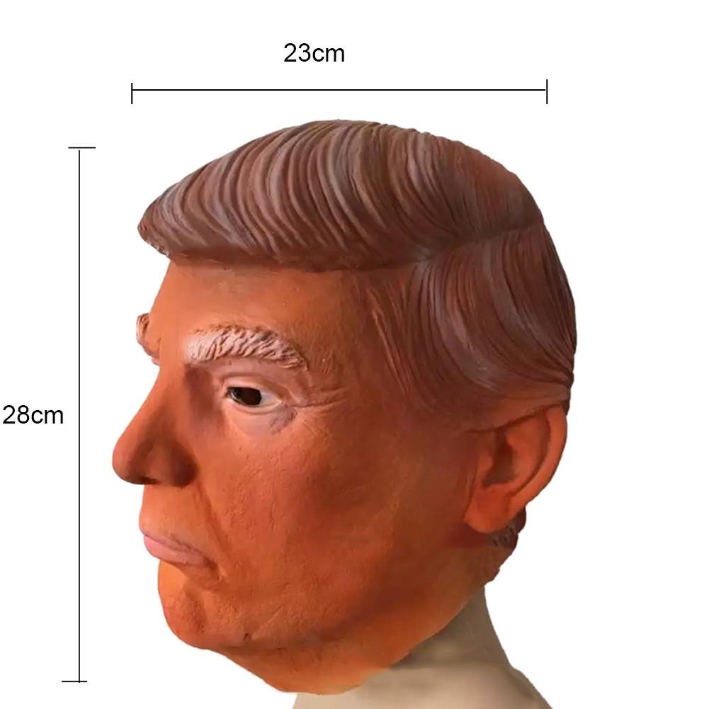 Дональд Трамп, миллиардер, президентская латексная маска, маска президента США, Трампа для знаменитостей, пародия, реквизит, костюм для косплея