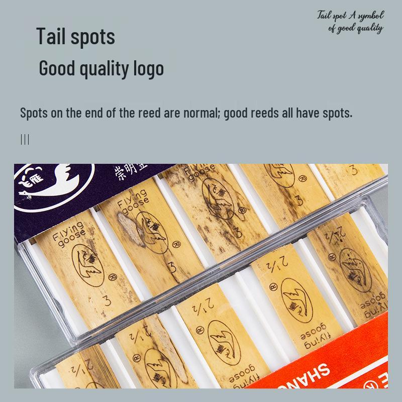 Feiyan Soprano/Alto Saxophone & Clarinet Reeds, Beginner Pack, 10 Pieces