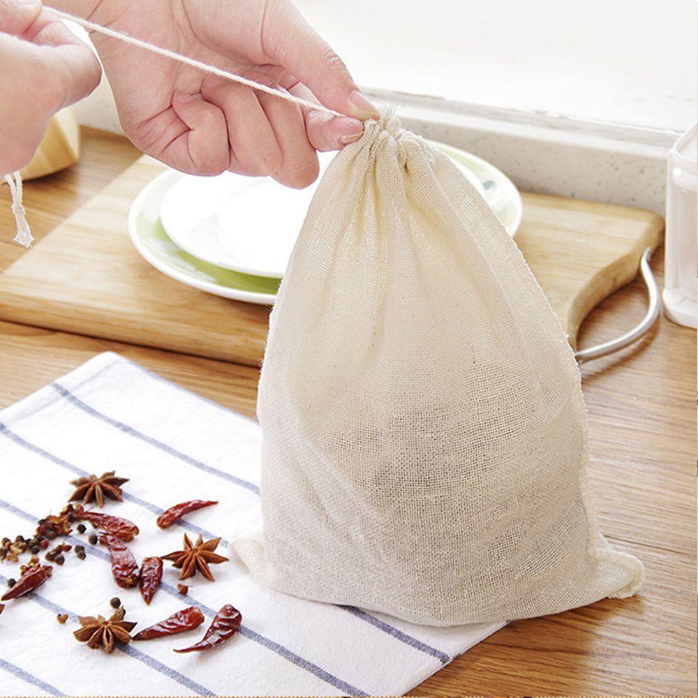 Еда Специальная еда Дуршлаг Чай Кофе Хлопковый фильтр-пакет Сито Сетка Фильтр для вина Ореховое молоко