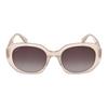MaxMara Модные Повседневные Солнцезащитные Очки с Неправильной Рамкой Унисекс Очки Розовые MM0151K-45B