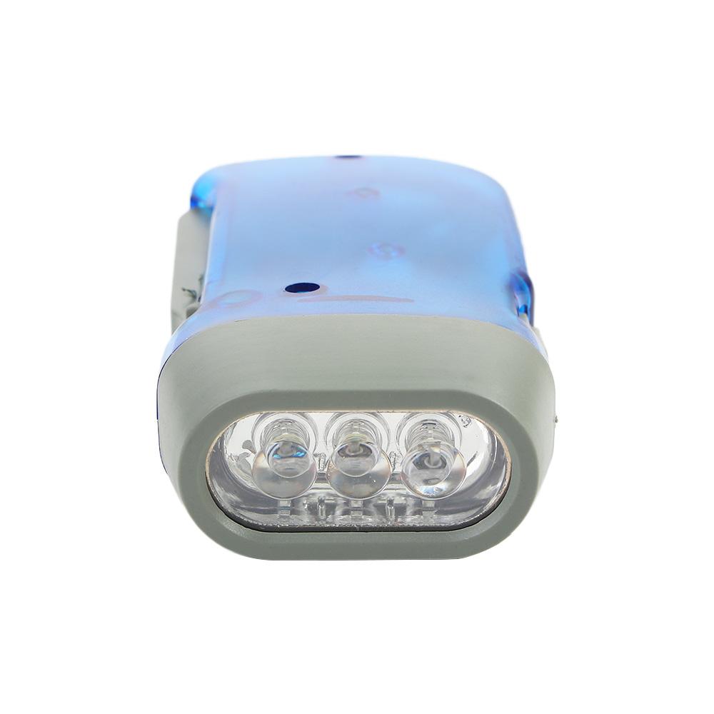 Camping Light Dynamo Crank Wind Up Flashlight Electric Torch Hand Press Flashlight Camping Lamp