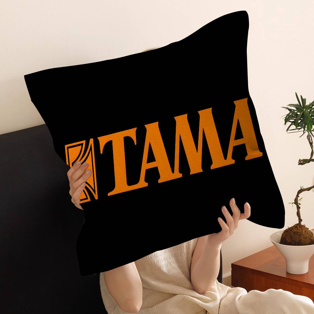 Стильная наволочка для подушки T-TAMA Drum с мультяшным принтом, Подарочная наволочка для подушки, Декор для спальни, дома, дивана, стула, сиденья, наволочка