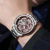 Men’s Watches Top Brand Big Sport Watch Luxury Men Military Steel Quartz Wrist Watches Chronograph Gold Design Male Clock