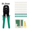 Jiman Network Tool Set: Category 5 Crimping Pliers with Crystal Head Sheath.