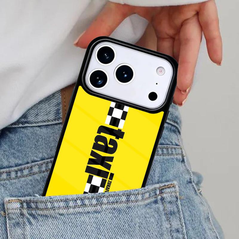 Чехол для телефона с изображением желтых такси Нью-Йорка для iPhone 17ProMax 12 13 14 15 16e 17 Pro Max Plus Air Cover