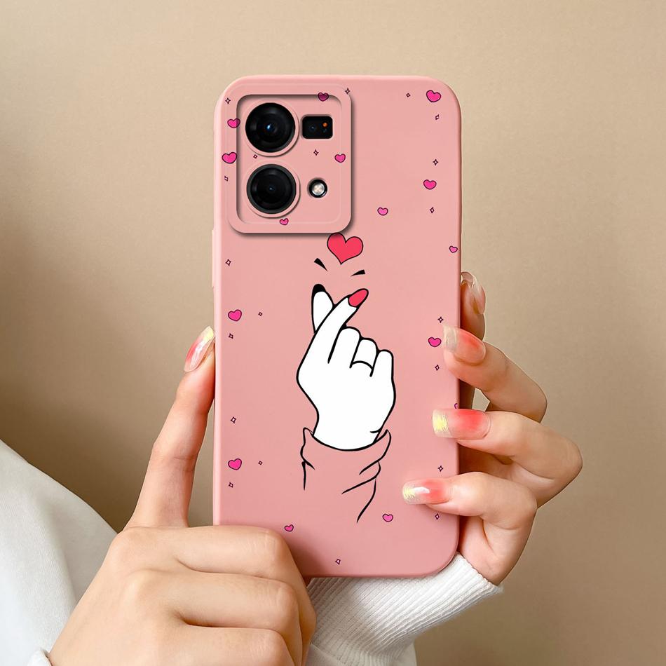For Oppo F21 F21S Pro 4G 5G Phone Case New Fashion Liquid Silicone Camera Protection Back Cover For Oppo F 21 S Pro Funda Bumper