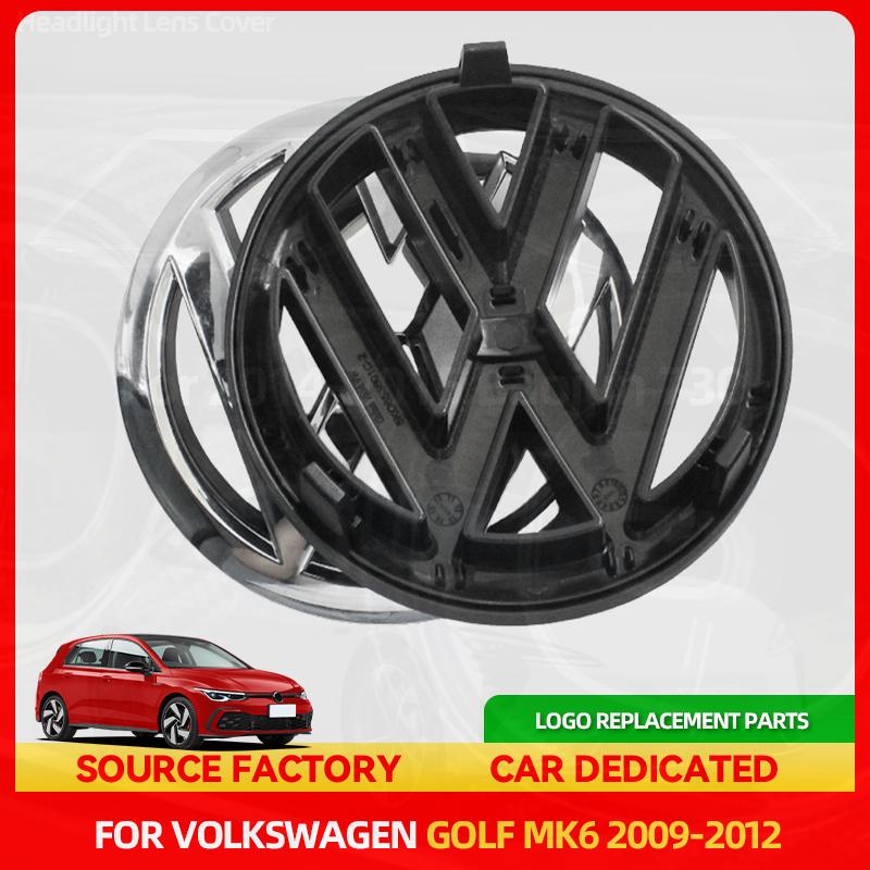 BAMK3 For VW VOLKSWAGEN 2026 Hot 2pcs Replacement 135mm Car Front Grill emblem or 110mm Rear Trunk Lid Car badge Logo for Golf MK6 200