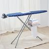 Ironing Board with Bottom Storage Tray, Thickened 4 Layers Iron Board with Heat Resistant Cover and 100% Cotton Cover, 10 Adjustable Heights Ironing