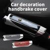 LMET5 ABS Car Interior Handbrake Grip Protector Cover For Alfa Romeo giulia stelvio giulietta 159 147156 166 Accessories key Cover
