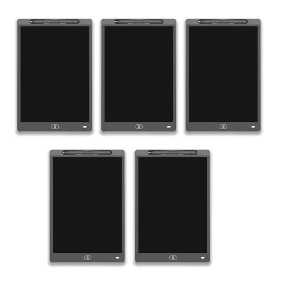 1/5 шт. ЖК-планшет для письма с ручкой, 8,5-дюймовый прямоугольный красочный блокнот для рисования, электронная доска для рисования для детей и взрослых, стираемый блокнот для рисования, образовательная игрушка