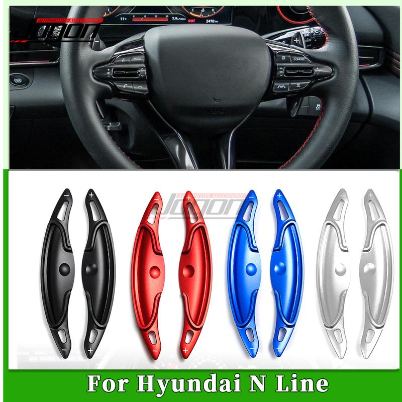 Для Hyundai i30 N Line Veloster KONA N Elantra Avante GT N-line CN7 Алюминиевая накладка-удлинитель подрулевого переключателя DSG