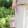 1/2PCS Outdoor Portable Beverage Bottle Strap Water Bottle Handle With Adjustable Strap Water Bottle Bag Canning Cup Protector