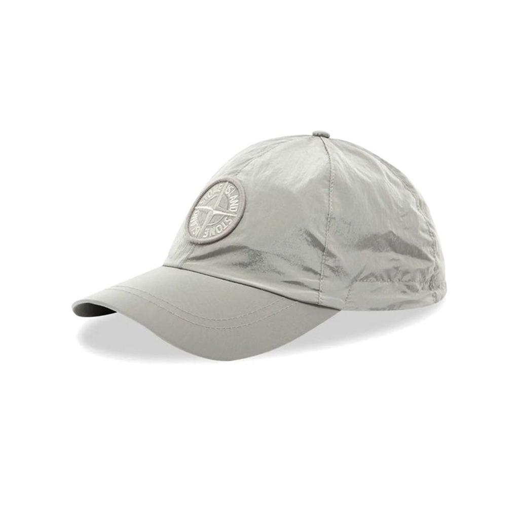 Stone Island Logo Baseball Cap Men caps Gray 791599576V0097