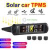 Auto Security Smart External Car TPMS Solar Power Universal Tyre Pressure Monitoring System 0.1-8Bar Digital LCD Display