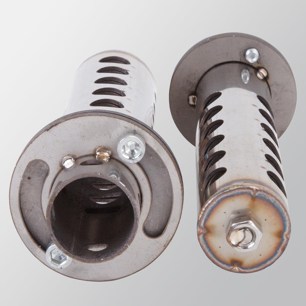 Motorcycle Exhaust System Escape Refit 48/51mm Plug-in Type Silencer Universal Slip-On DB Killer Exhaust Pipe Accessories