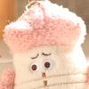 Yousheng Cartoon Tower Shape Doll Girls Boys Plush Doll Keychain Backpack Car Cubot Toy Keyring Bag Accessories