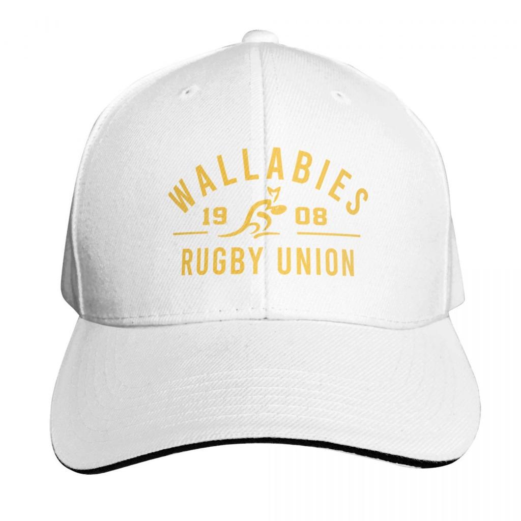 He Wallabies Logo Rugby RISE Baseball Cap GentleUnisex Hat Mountaineering beach hat western Hat Hats For Unisex Womens