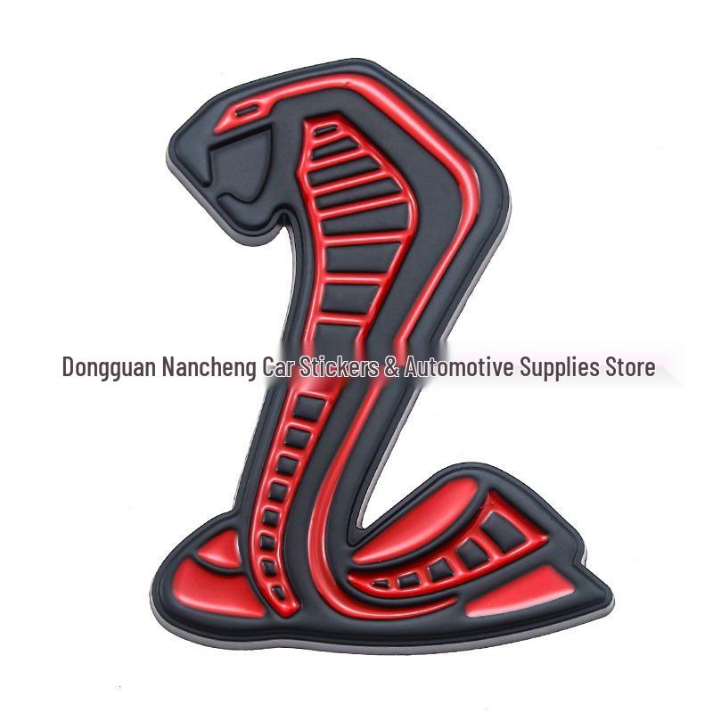 Металлические наклейки на автомобиль Ford Mustang GT500: Эмблемы Cobra & Shelby GT