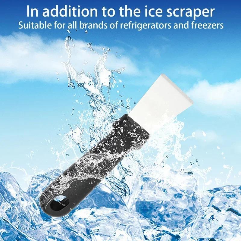 1 Pcs Stainless Steel Ice Shovel Convenient Cleaning Sharp Volute Scraper Household Range Hood Decontamination Tools