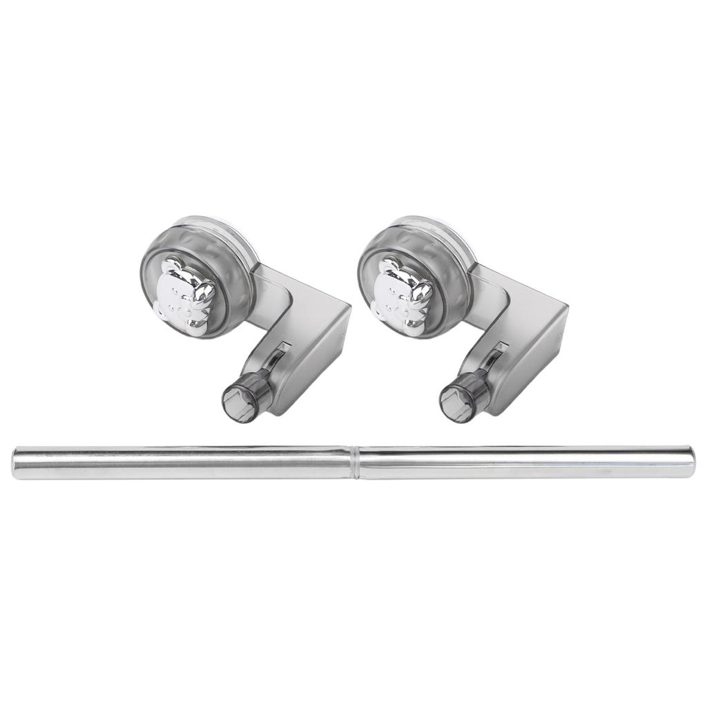 Регулируемый держатель для полотенец на присоске, планка для полотенец, акценты из нержавеющей стали