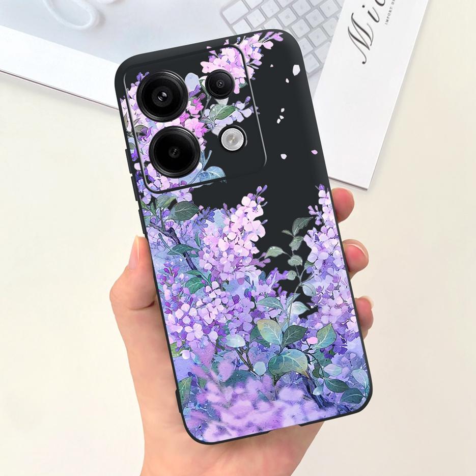 Для чехла Xiaomi Poco X6 Pro Новый Модный Мультяшный Чехол Мягкий Силиконовый Чехол для Телефона Для Xiaomi Poco X6 PocoX6 Pro X6Pro Fundas Бампер
