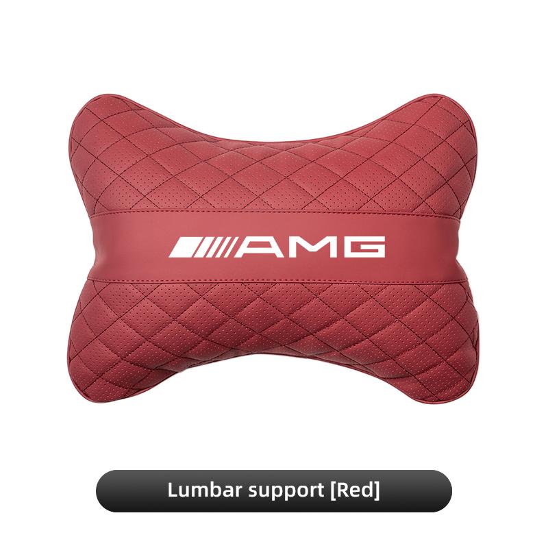 Car Seat Head Support Cushion Lumbar Pillow Accessories For Mercedes Benz AMG W203 W206 W220 W205 W211 W212 W201 W168 W108 W169