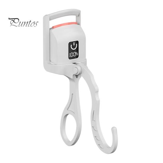 Electric Heated Eyelash Curler Anti-Burn Heated Lash Curler Fast Heating Eyelash Tool Rechargeable Lash Clipper for All Eye Shapes