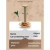 Сизалевая когтеточка Когтеточка для кошек Товары для кошек Кошачий поворотный стол Новая забавная кошачья палочка