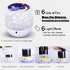 Starry Sky Projector Moon Rotating Night Light Battery Operated USB Charging Projection Lamps Children Brithday Gift