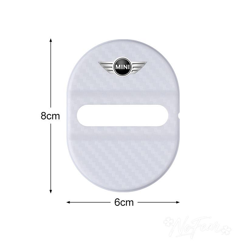 Car Styling Door Lock Protective Cover Anti Rust For BMW Mini Cooper Countryman Clubman R55 R56 R60 F54 F55 F56 F60 Car stickers