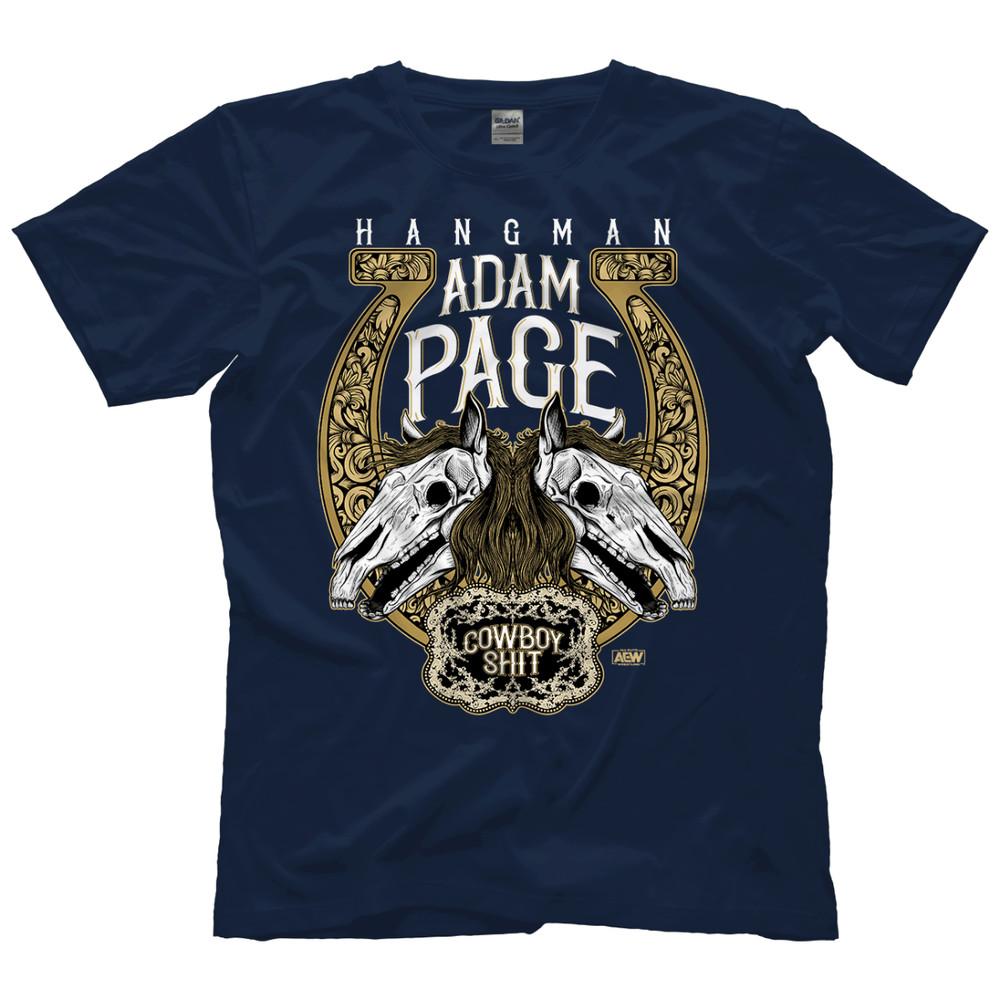 Hangman Adam Page Golden Horseshoe AEW Official TShirt Unisex T-Shirt