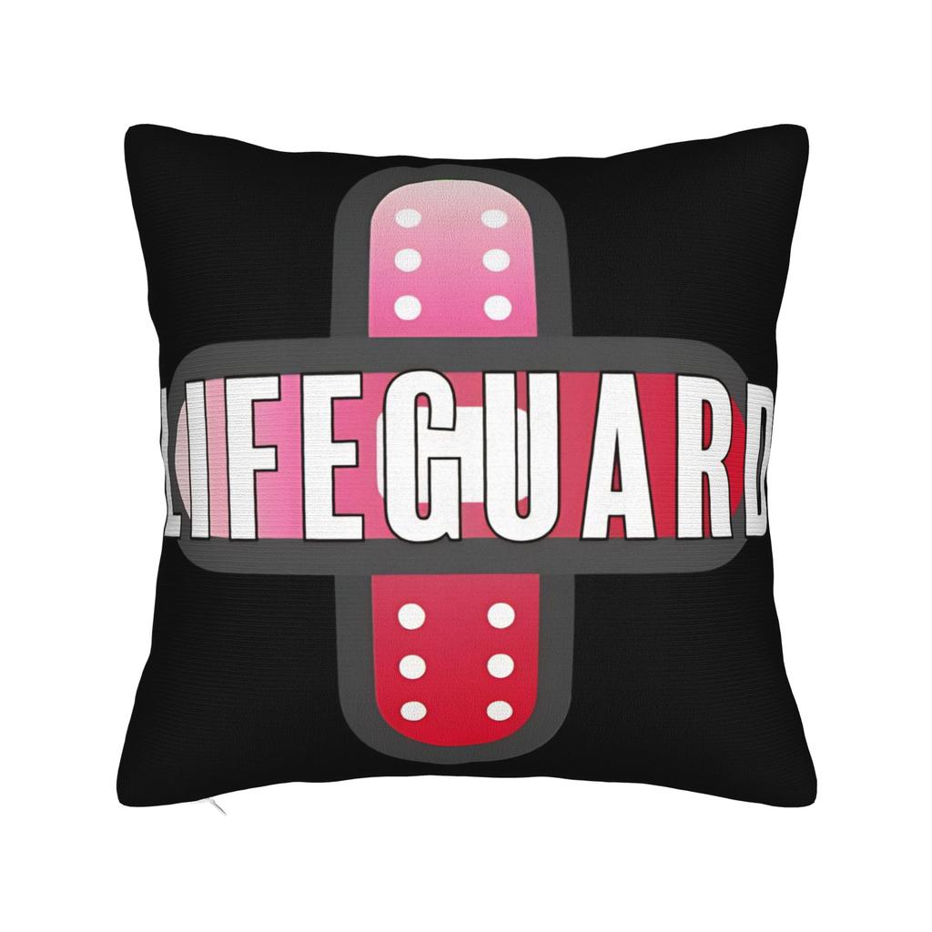 Lifeguard Of The Week Discover Heart Pillow Case Morden Pillow Cover Soft Pillowcases For Sofa Home Decor