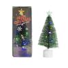 1/2/3pcs Mini Christmas Trees With LED Lights Colorful Pine Needle Xmas Tree Light Desktop Decoration Small Ornaments New Year